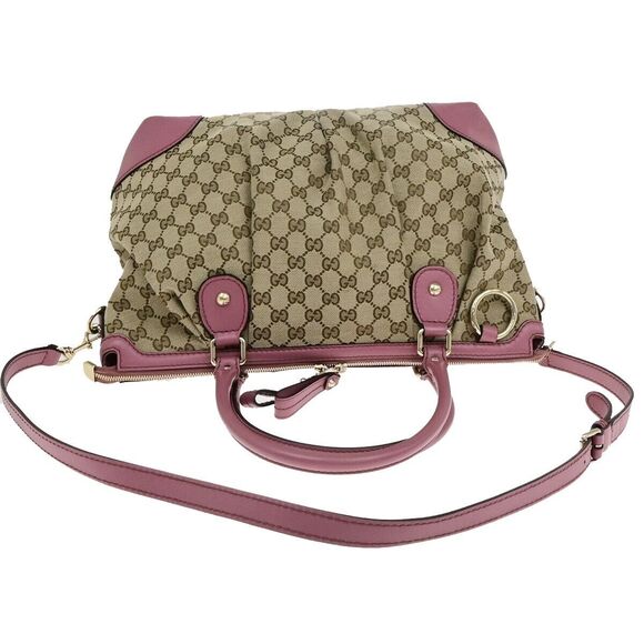 Gucci Logo Gg Pattern Shoulder Bag #163415G39B - Picture 5 of 15